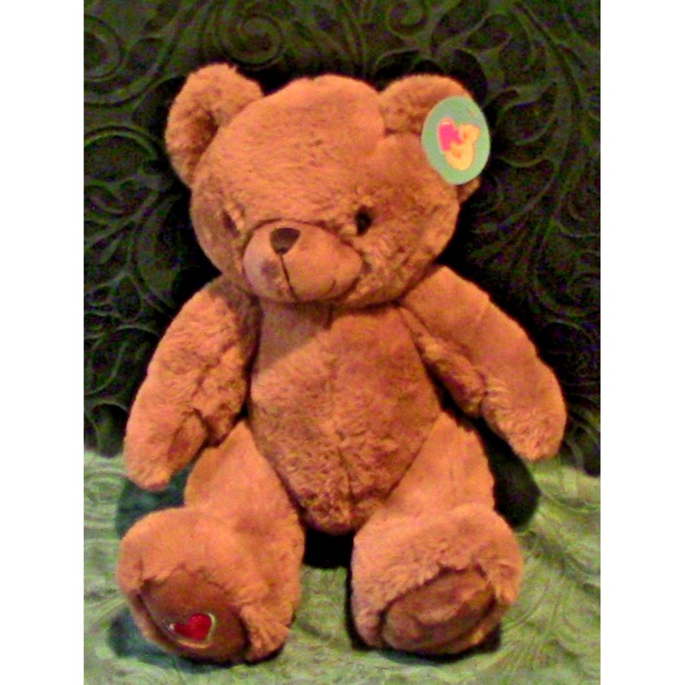 My Baby's Heartbeat Bear Bunny Stuffed Animal Plush with Heart Recorder SO Soft